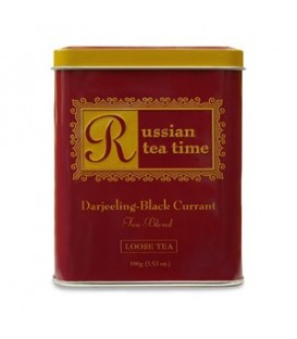 DARJEELING BLACK CURRANT Loose Leaf TEA - RUSSIAN TEA TIME