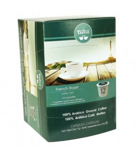 French Roast Arabica - Tastle Ground Coffee K-Cup