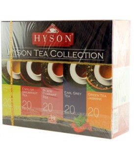 Pure Ceylon Tea Collection  - Green and Black Teas - 100 Tea Bags from Hyson