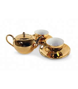 Gold Plated Tea Set - Tea For Two from Hyson Tea