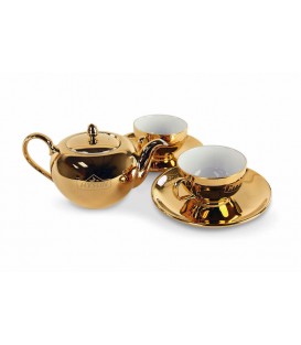Gold Plated Tea Set - Tea For Two from Hyson Tea